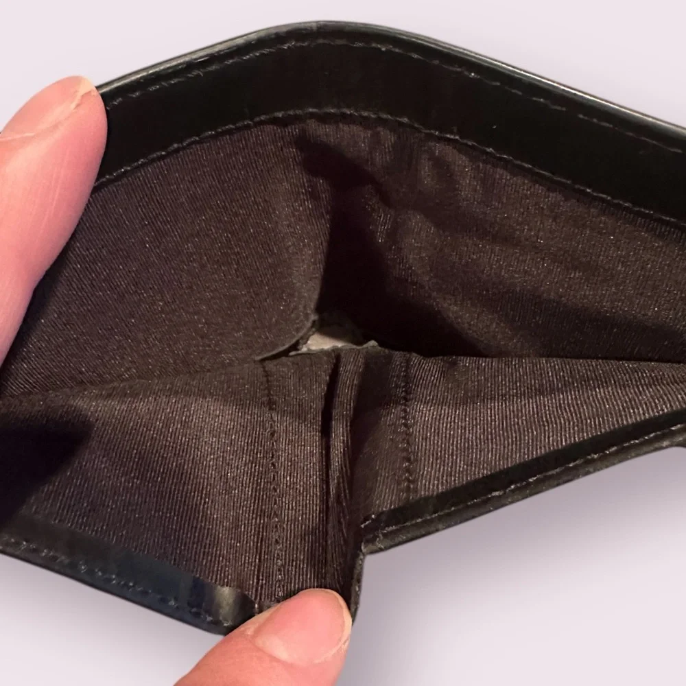 Cole Haan Black Leather Wallet